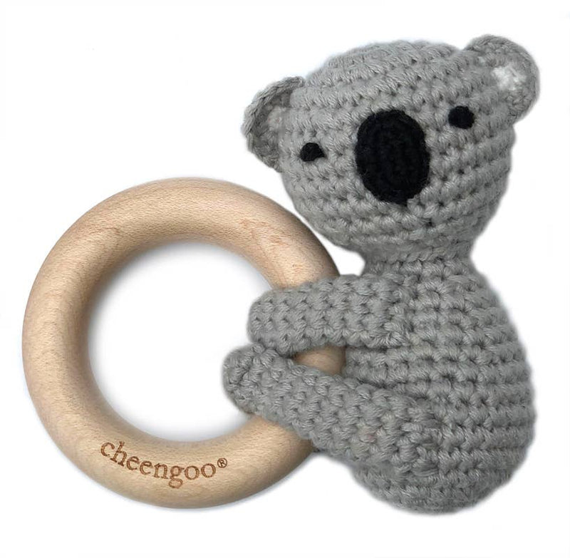 LittleCuddlers Koala Teething Rattle