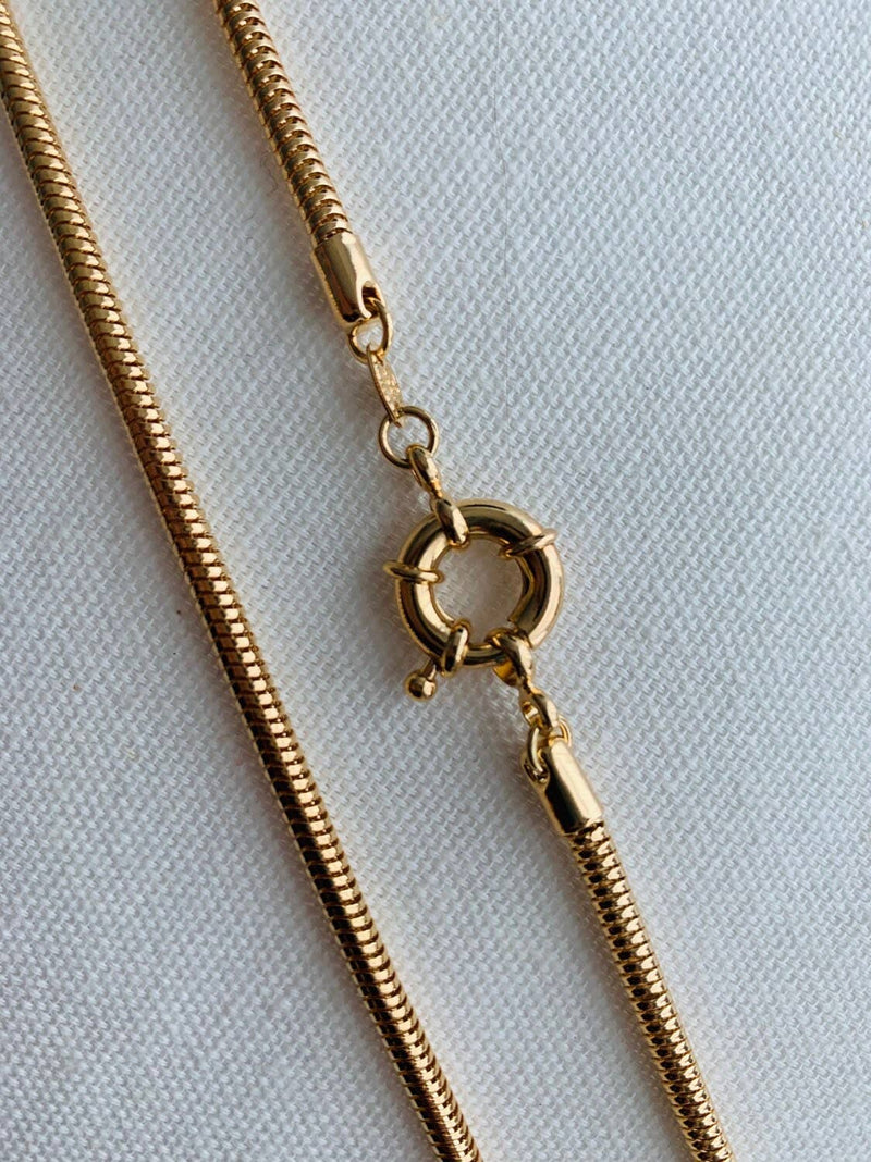 Haus  of Monogram Snake Chain