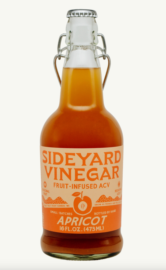 Apricot Fruit-Infused Vinegar