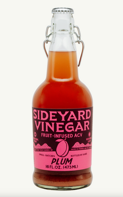 Plum Fruit-Infused Vinegar