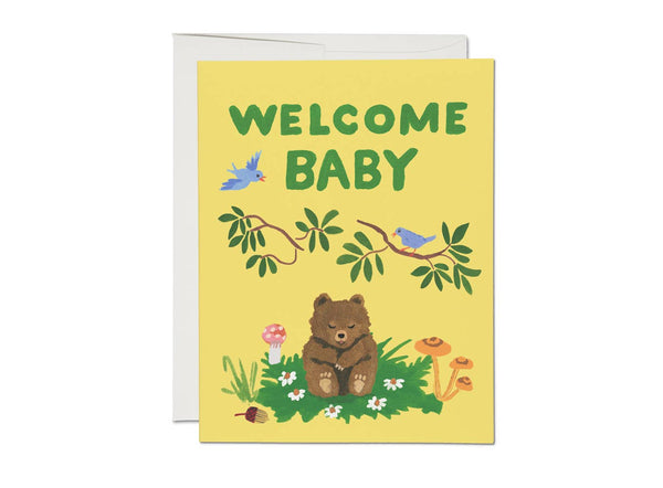 Baby Cub greeting card