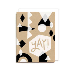 Yay! Geometric Card