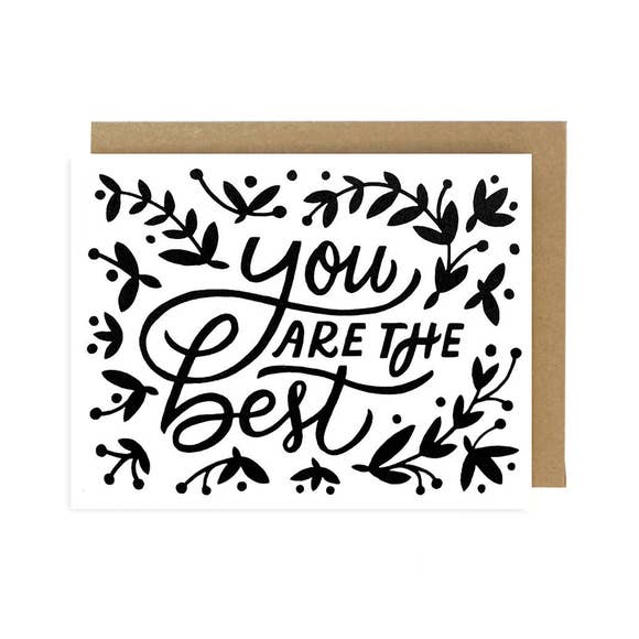 You Are The Best Card