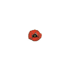 Red Poppy Enamel Pin