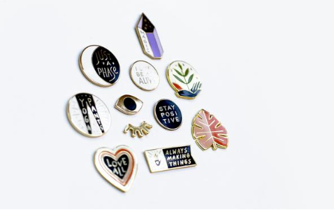 Always Making Things Enamel Pin