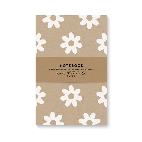 Daisy Pattern Notebook